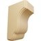 Ekena Millwork 3 1/2"W x 4"D x 6 1/2"H Capistrano Mission Corbel, Alder COR03X04X06CPAL - alternate 1